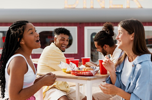 Food Courts & Dining Areas